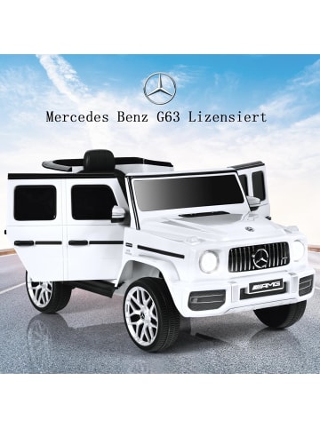 COSTWAY Mercedes Benz Elektroauto ab 3 Jahre in Weiß