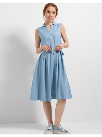 More & More Blusenkleid in light blue denim