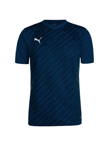 Puma Fußballtrikot teamULTIMATE in dunkelblau / weiß