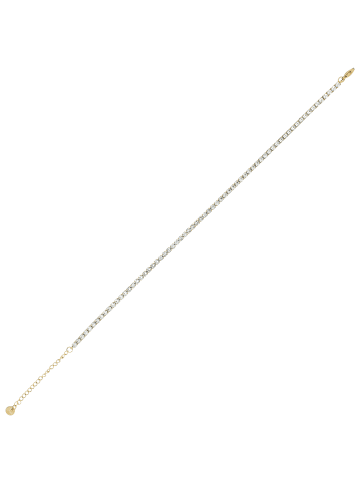 Adeliás Damen Anhänger aus Edelstahl mit Perle in gold