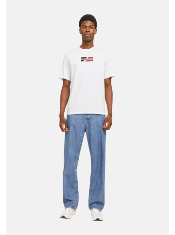 Jack & Jones T-Shirt 'Corp Graphic' in weiß