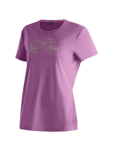Maier Sports Wilma Print in Beere3815