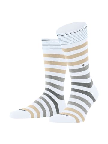Burlington Socken 1er Pack in Weiß/Braun