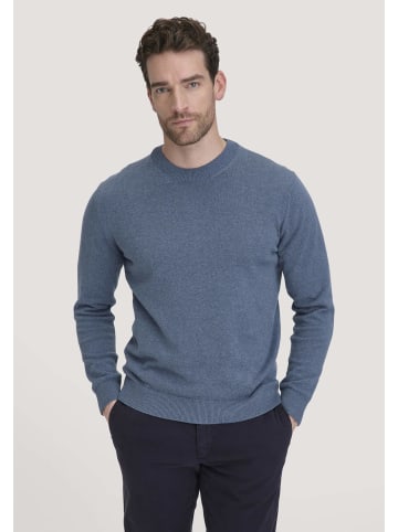 Hessnatur Strickpullover in helles jeansblau