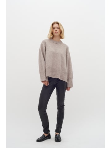 InWear Lederhose Luella Slim fit in Black