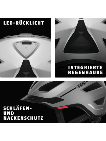 ABUS Fahrradhelm Pedelec 2.0 in race grey