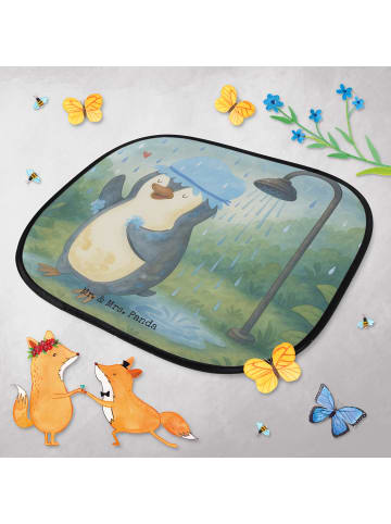 Mr. & Mrs. Panda fenster sonnenschutz Pinguin Duschen Design ohn... in Weiß