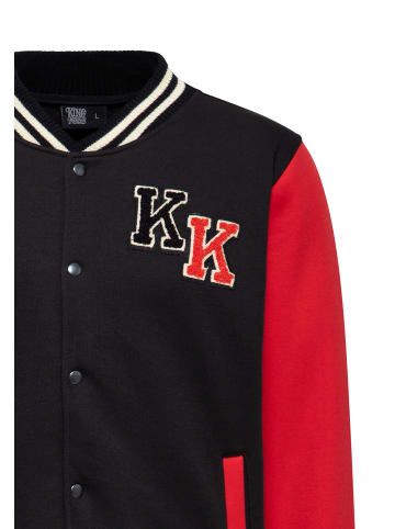 King Kerosin King Kerosin Collegejacke Faster Than The Wind in schwarz