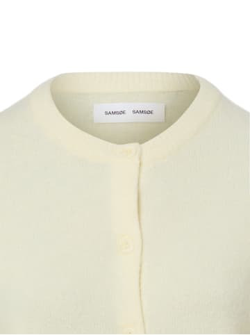 SAMSOE & SAMSOE Strickjacke Nor Short in vanille - 0010