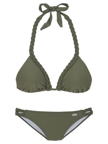 Buffalo Triangel-Bikini in oliv