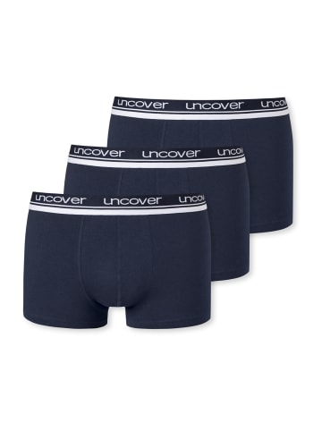 Schiesser Boxershorts Uncover in Dunkelblau