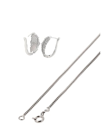 faina Women Jewelry Set in silver