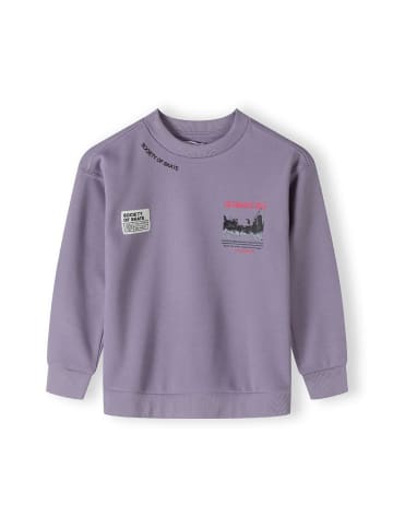 Minoti Sweatshirt 23fleece63 in flieder