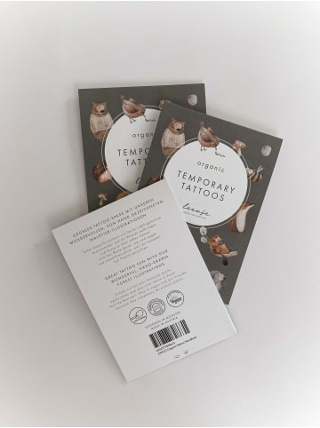 leevje Organic Tattoos woodland' in cream