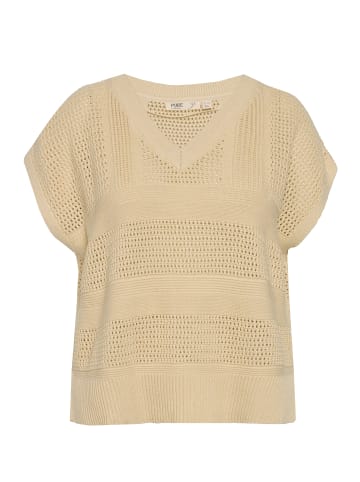 Ulla Popken Pullover in helles gelbgrün
