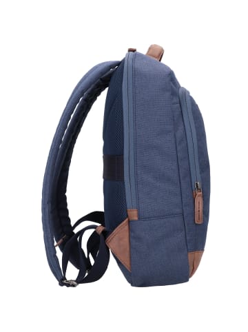 Greenburry Queens Rucksack 39 cm Laptopfach blue