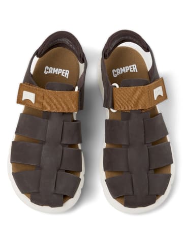 Camper Sandalen " Oruga " in Mittelbraun