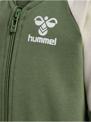 Hummel Kinder Trainingsjacke "Skylan Zip Jacket" in Grün