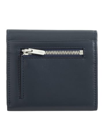 DuDu Malaita Geldbörse Leder 11 cm in navy
