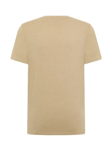 ELBSAND T-Shirt Ibbe in Desert Brown Melange