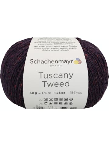 Schachenmayr since 1822 Handstrickgarne Tuscany Tweed, 50g in Brombeer