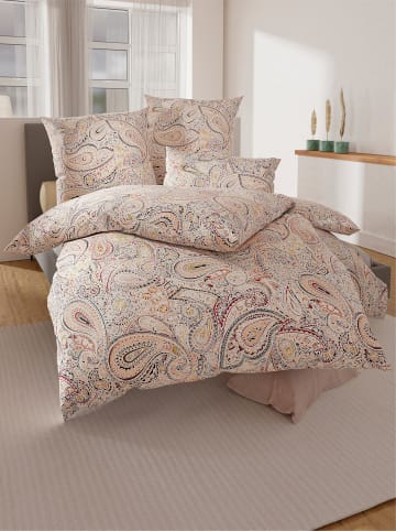 WITT WEIDEN Bettwäsche in weiß-orange-bedruckt