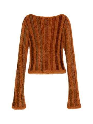 Desigual Pullover 'Huahua' in braun
