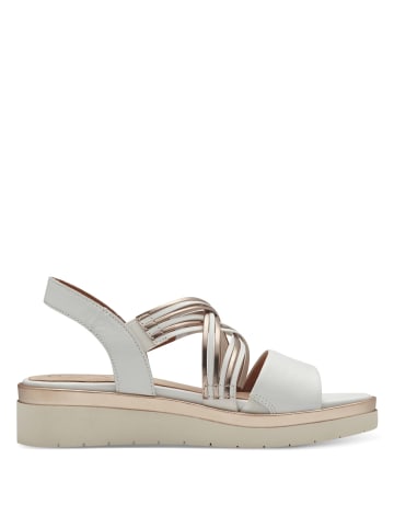 Tamaris Keilsandaletten in Weiß