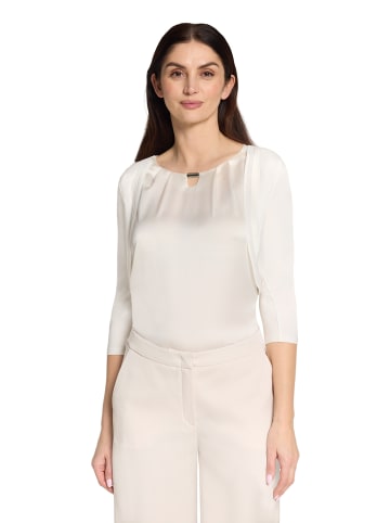 Vera Mont Bolero-Jacke figurbetont in Rohweiß