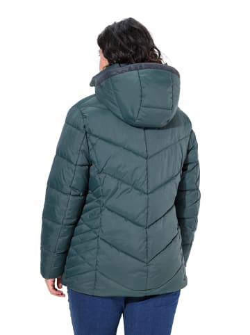 Ulla Popken Steppjacke in dunkelgrün