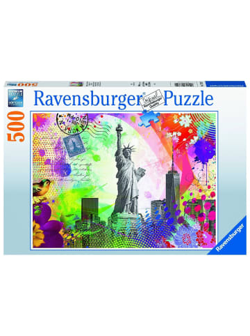 Ravensburger Ravensburger Puzzle 17379 Postkarte aus New York - 500 Teile Puzzle für...