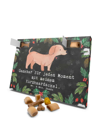 Mr. & Mrs. Panda Hunde Adventskalender Dackel Kurzhaardackel Mom... in Kreidetafel