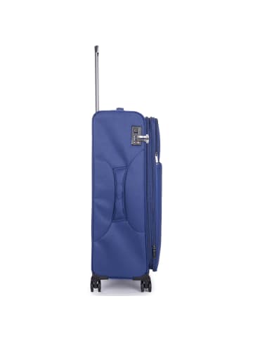Stratic Stratic Light + 4 Rollen Trolley 80 cm mit Dehnfalte in dark blue