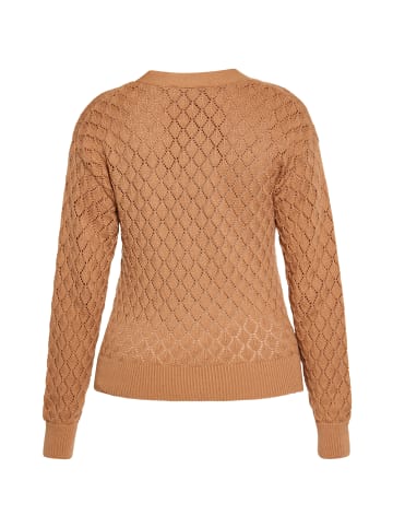 Albee Women Cardigan in Kamel