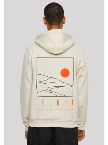 F4NT4STIC Hoodie Escape Discover the World Landscape in Whitesand