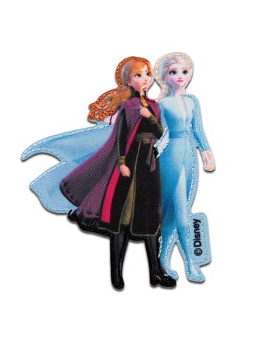 Disney Anna + Elsa Eiskönigin  Applikation Bügelbild inBunt