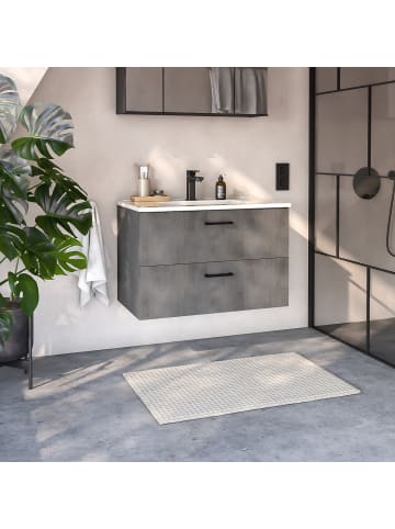 home24 Waschtisch BOOYA in Grau