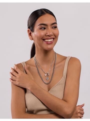 PURELEI Halsketten-Set Makani Silber
