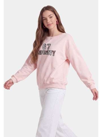 myMo Women Sweatshirt in Light Rose