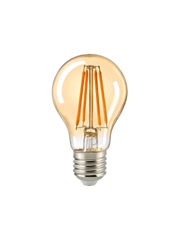 Licht-Erlebnisse E27 LED-Leuchtmittel in Warmweiß EEK F A bis G Ø 6 cm in Gold