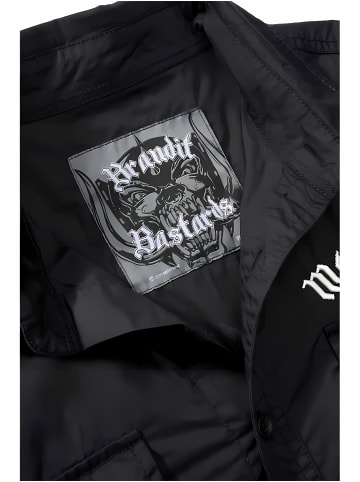 Brandit Hemd "Motörhead Shirt Short Sleeve" in Schwarz