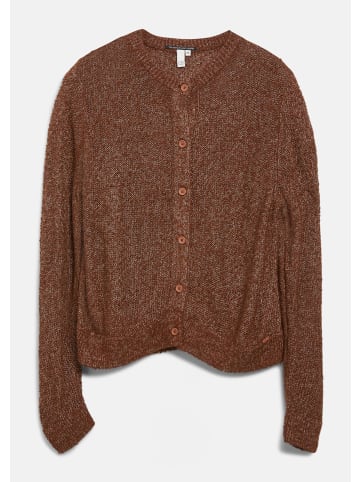 QS Strickjacke in 88W0_mokka