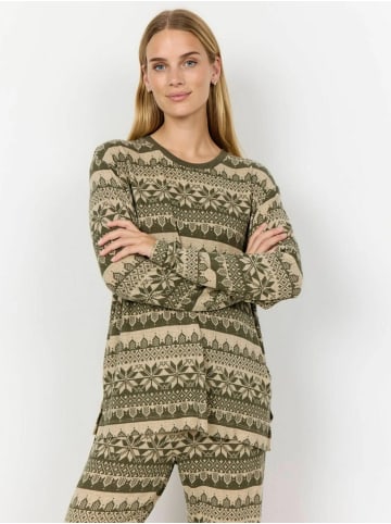 soyaconcept Kombibekleidung SC-BIARA AOP SET 129 in 97920C DARK OLIVE MEL COM