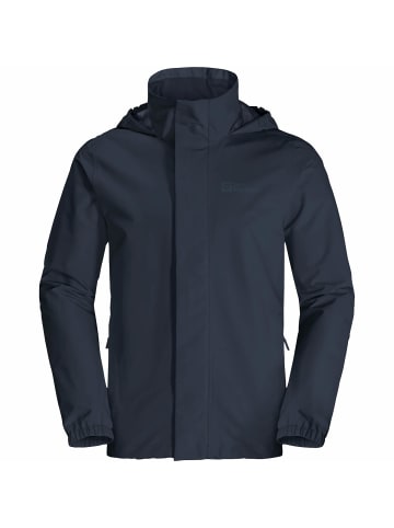 Jack Wolfskin Regenjacke Stormy Point in Marine