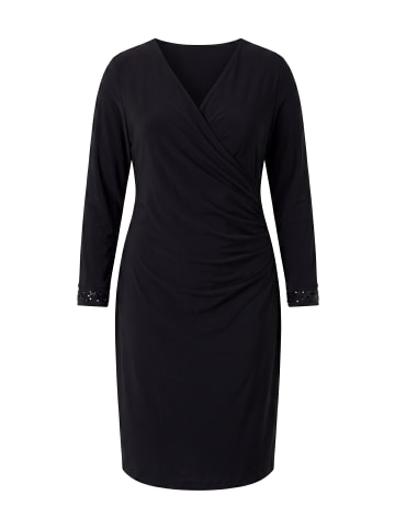 MIAMODA Midikleid in schwarz