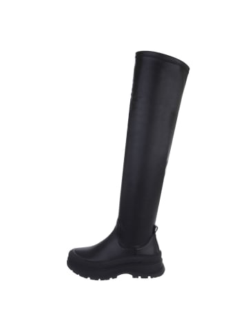 Ital-Design Stiefel in Schwarz