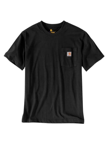 CARHARTT  Logo T-Shirt in Black