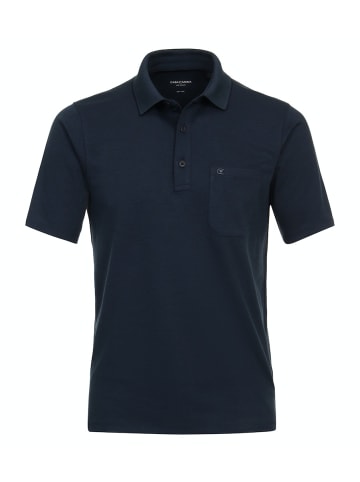 CASAMODA Polo-Shirt uni in Blau