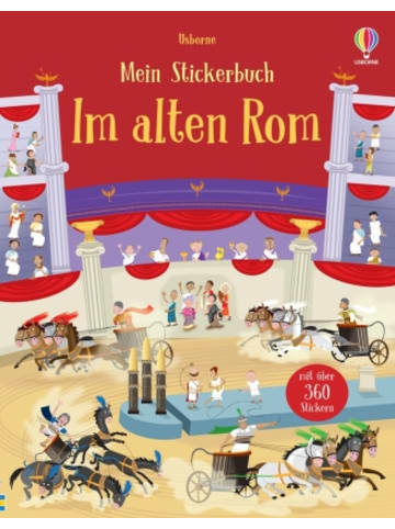 Usborn Buch - Mein Stickerbuch: Im alten Rom