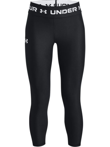 Under Armour Kinder Leggings "HeatGear Armour Knöchellange Hose" in Schwarz